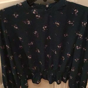 H&M floral blouse